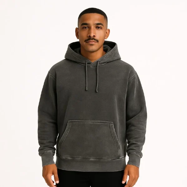 faded hoodie